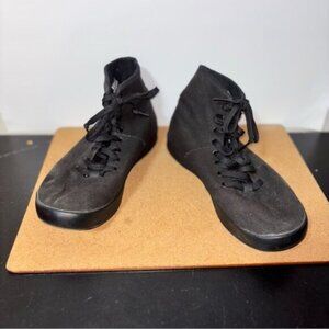 No Bull Black High Top Sneakers Canvas Mens 8.5 Womens 10